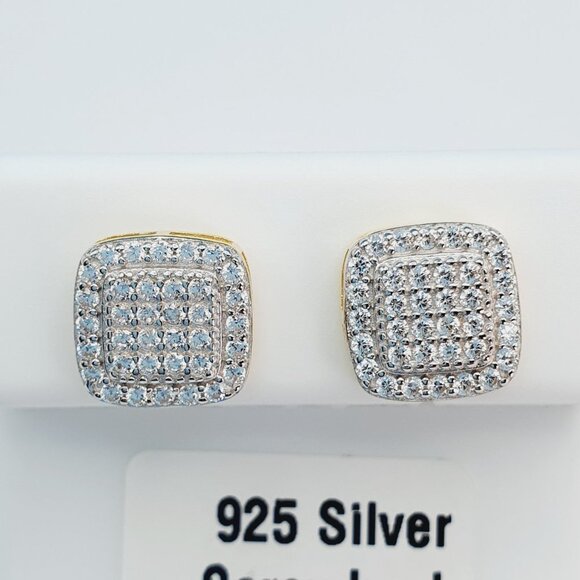 925 Sterling Silver Cubic Zirconia Earrings, U19254800 - Picture 5 of 11